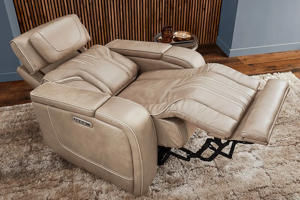 Southlake Sand 3 Pc Triple Power Reclining Living Room