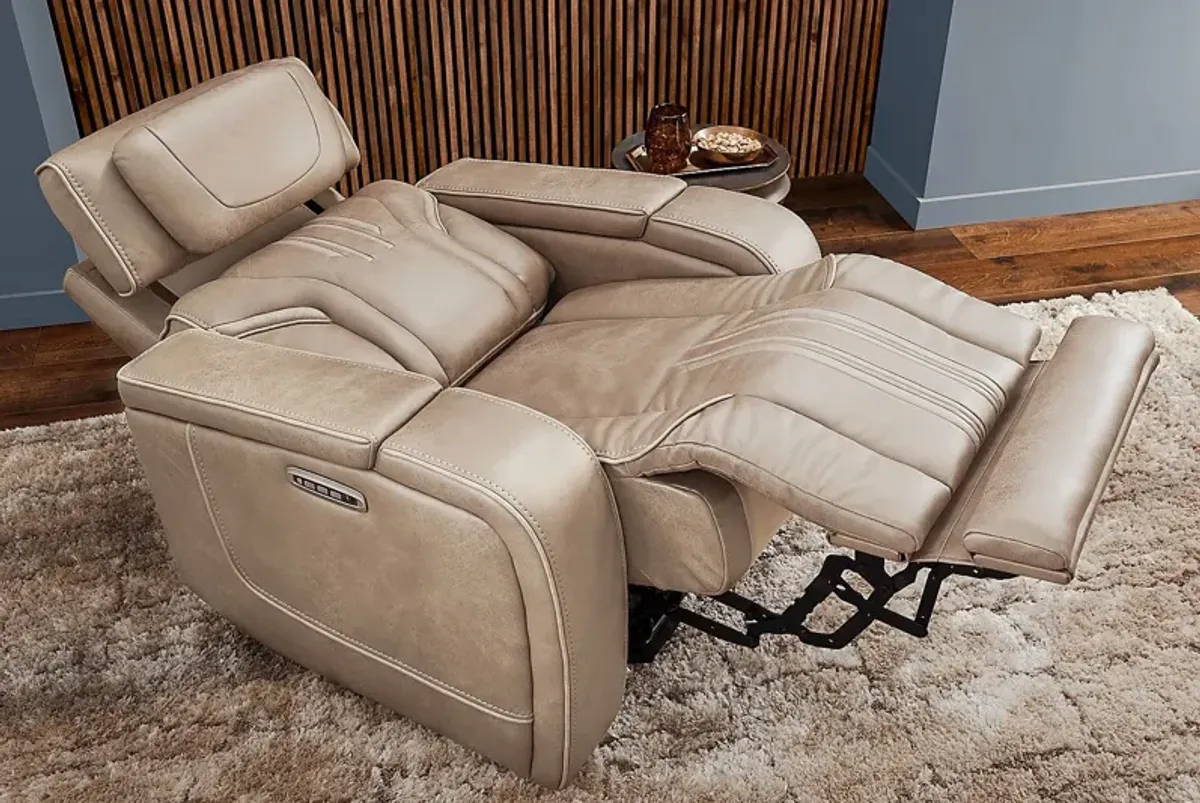 Southlake Sand 3 Pc Triple Power Reclining Living Room