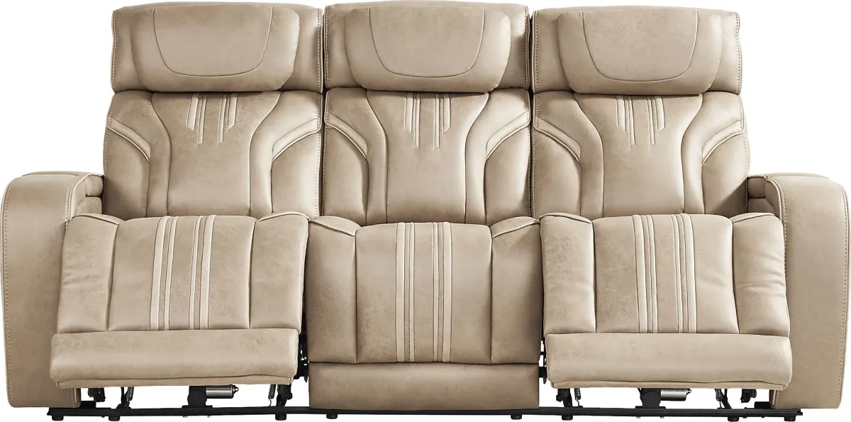 Southlake Sand 3 Pc Triple Power Reclining Living Room