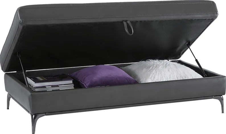 Via Sorrento Granite Storage Ottoman