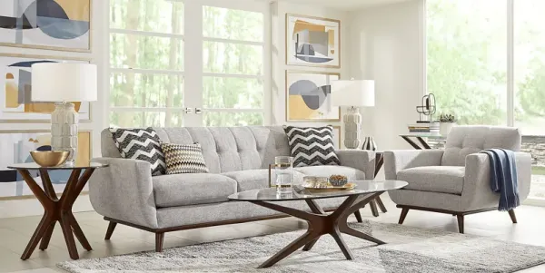 East Side Smoke 5 Pc Living Room