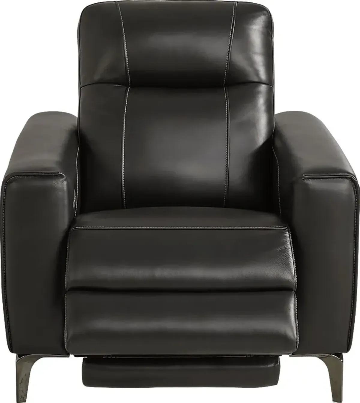 Parkside Heights Black Cherry Leather 6 Pc Dual Power Reclining Living Room