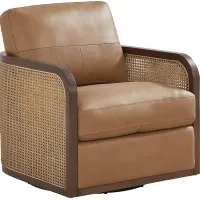 Danbury Lakes Brown Accent Chair