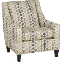 Palm Springs Yellow Accent Chair
