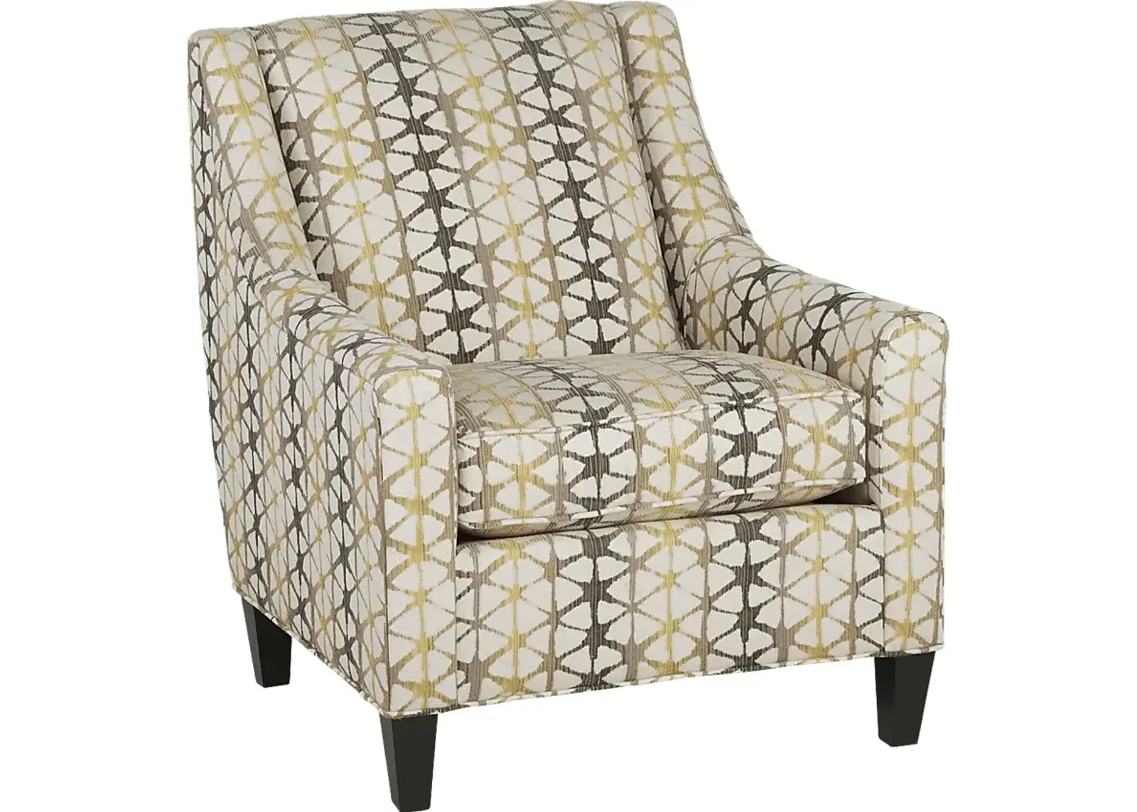 Palm Springs Yellow Accent Chair