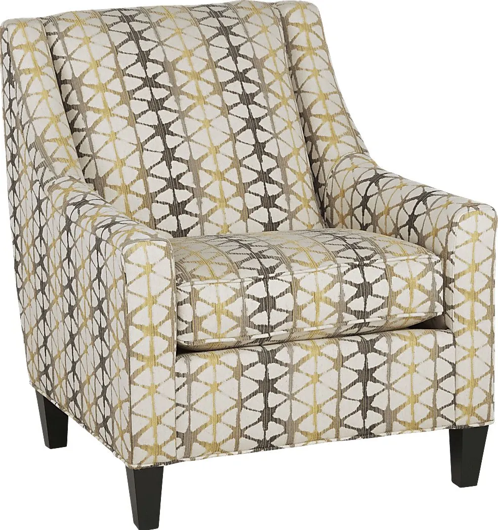 Palm Springs Yellow Accent Chair