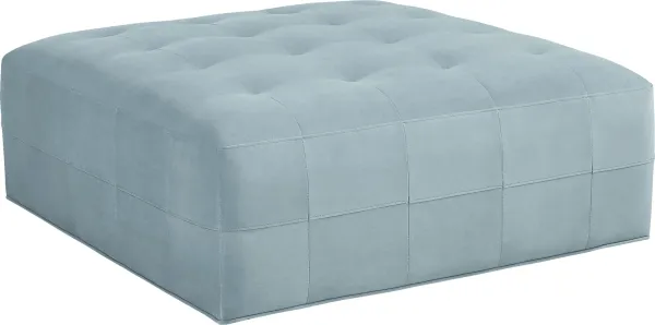 Harper Blue Cocktail Ottoman