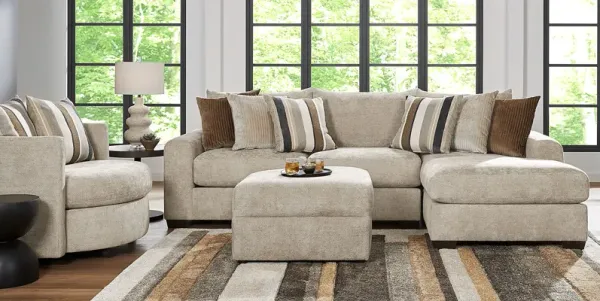Martin Brown 5 Pc Sectional Living Room