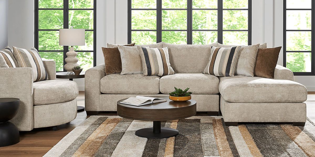 Martin Brown 5 Pc Sectional Living Room