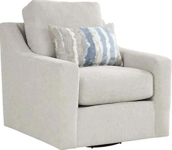 Cynthia Dove Swivel Chair