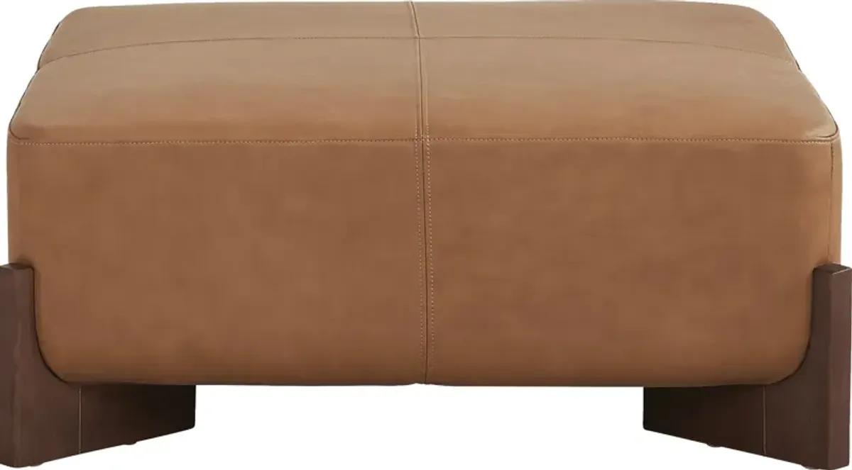 Danbury Lakes Brown Cocktail Ottoman