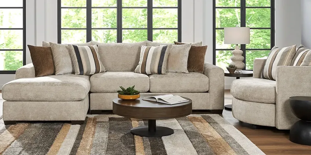 Martin Brown 5 Pc Sectional Living Room