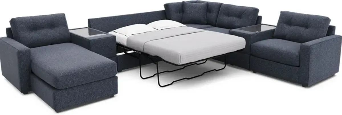 Navy 7 Pc ModularOne Sleeper