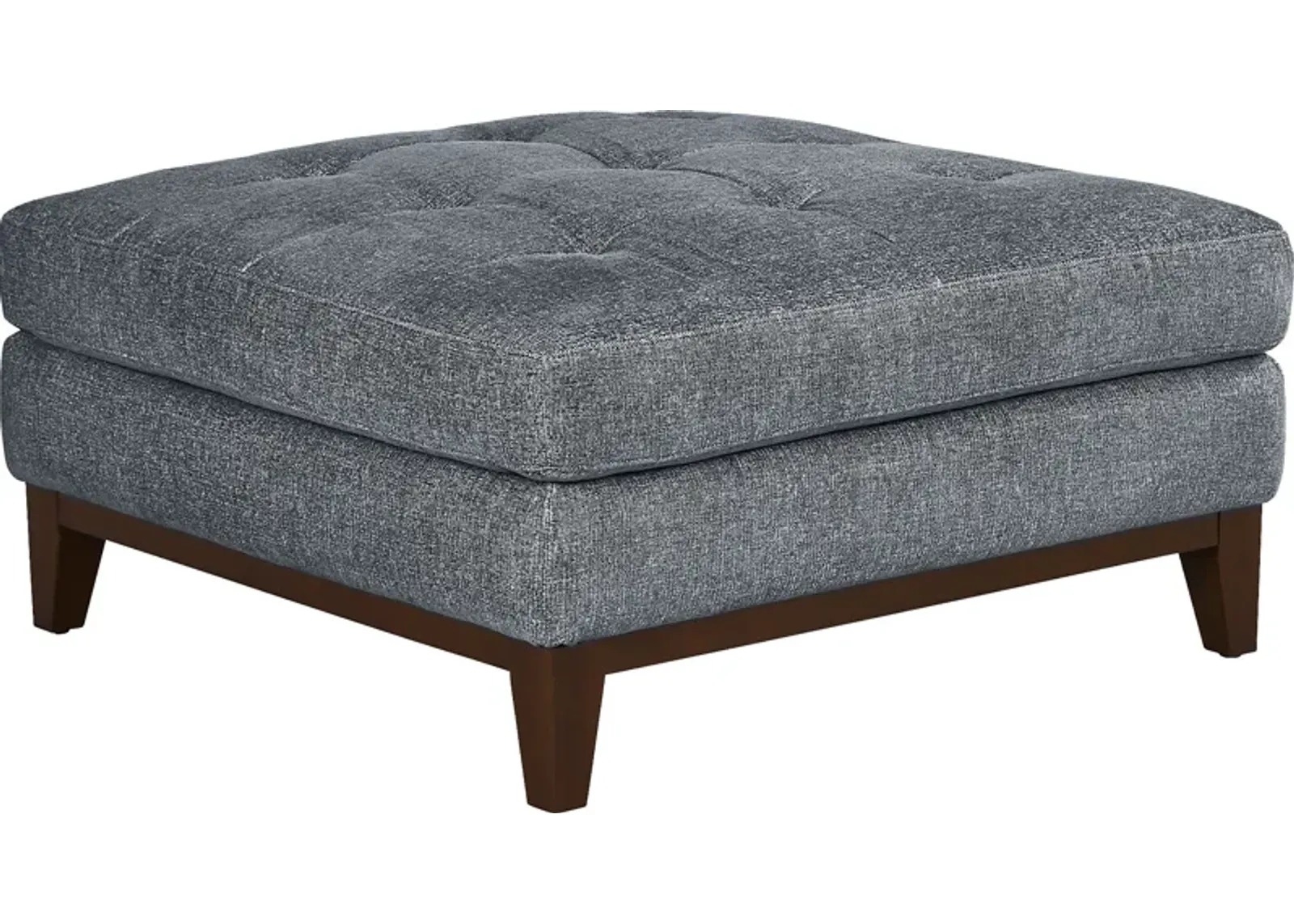 Harmon Indigo Cocktail Ottoman