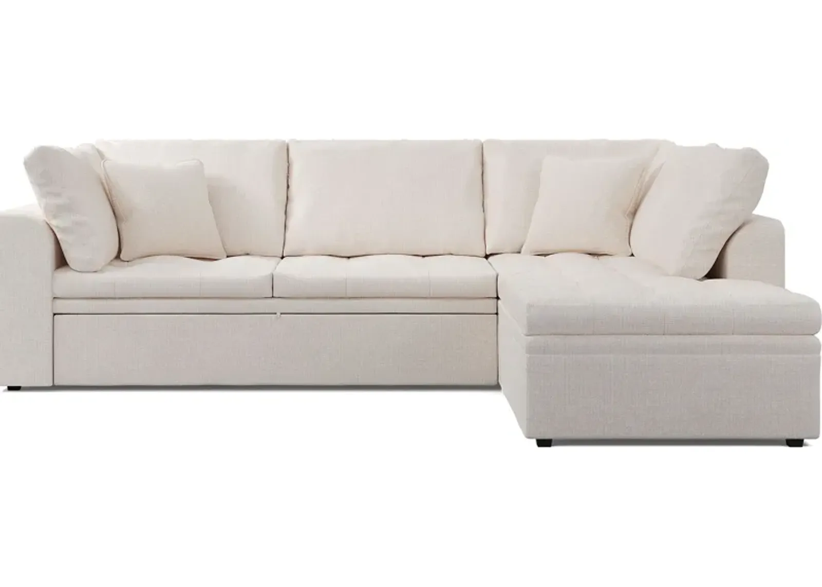 Sheridan Square Off-White 2 Pc Sleeper Sectional