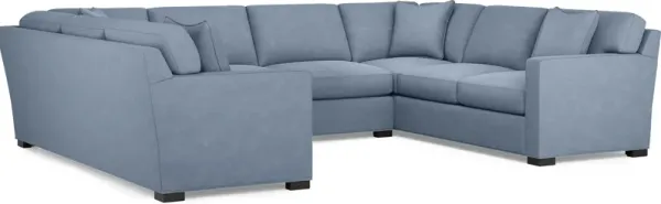 Harmonie Blue 3 Pc Sectional