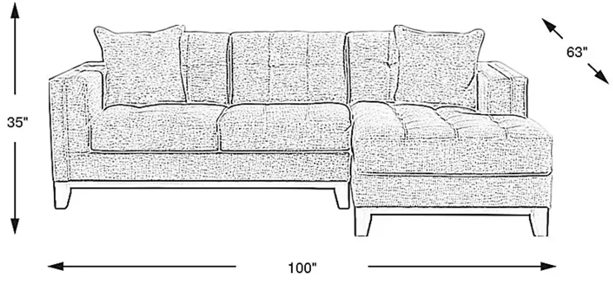 Chatham Oyster 2 Pc Sectional