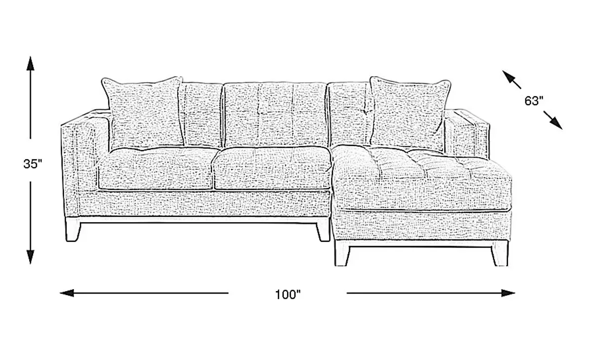 Chatham Oyster 2 Pc Sectional