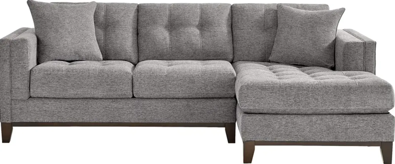 Chatham Gray 2 Pc Sectional