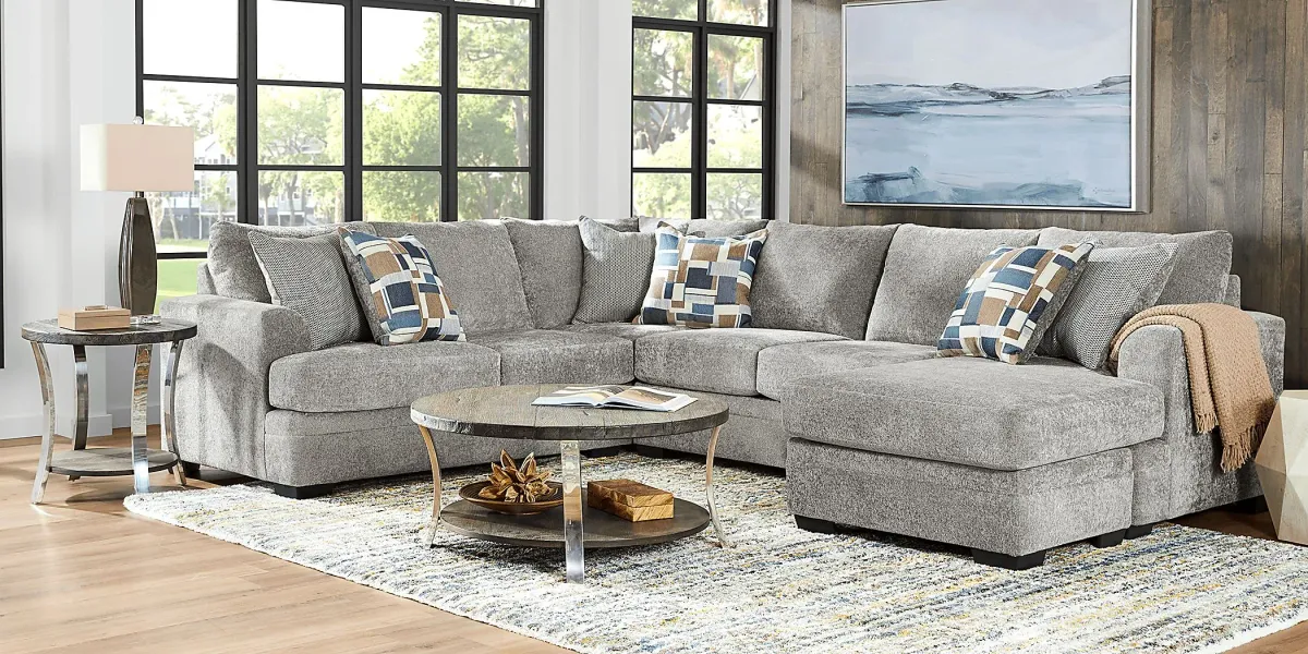 Copley Place Slate 2 Pc Sectional