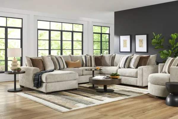 Martin Brown 6 Pc Sectional Living Room