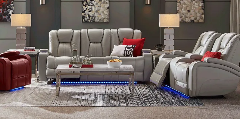 Kingvale Court Platinum 2 Pc Dual Power Reclining Living Room