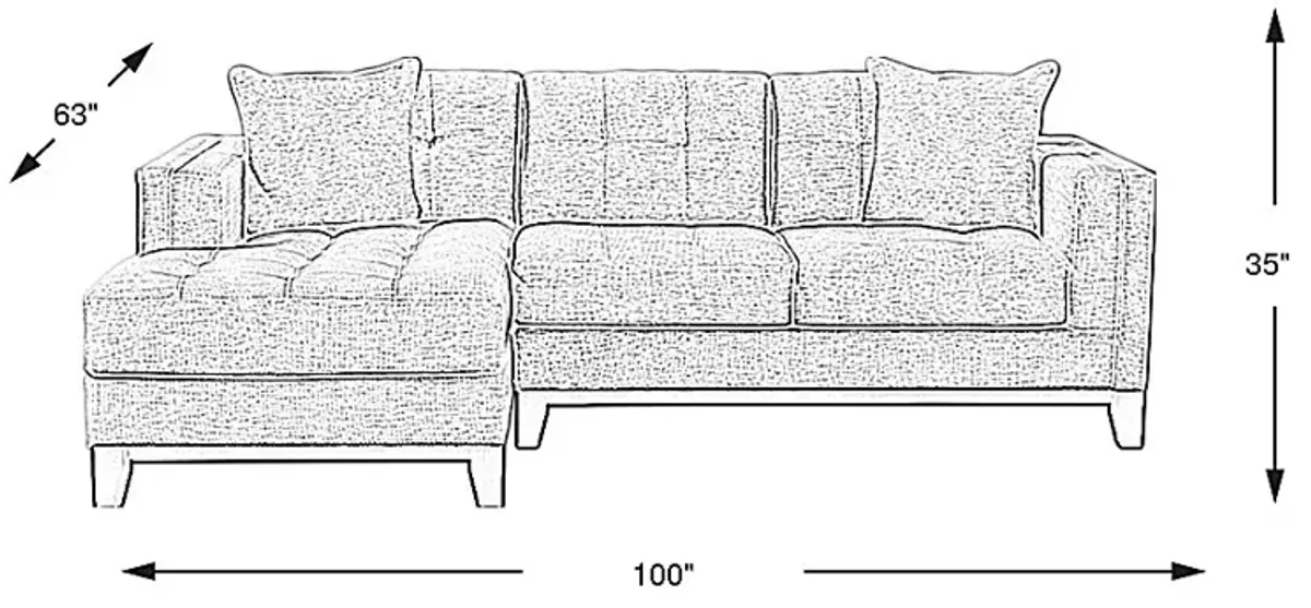 Chatham Oyster 2 Pc Sectional