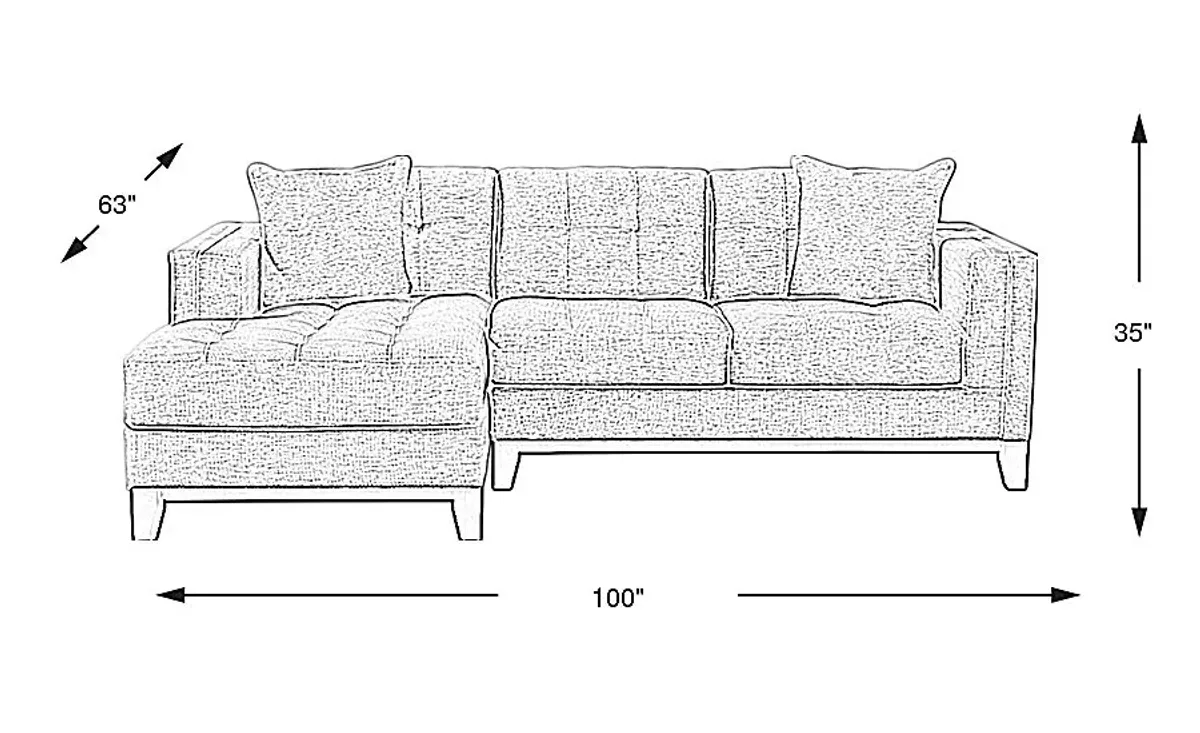 Chatham Oyster 2 Pc Sectional