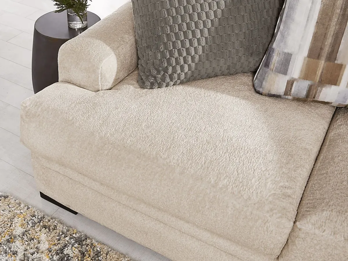 Hudson Street Beige 2 Pc Sectional