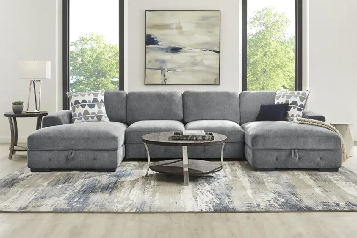 Marcola Ash 3 Pc Sleeper Sectional