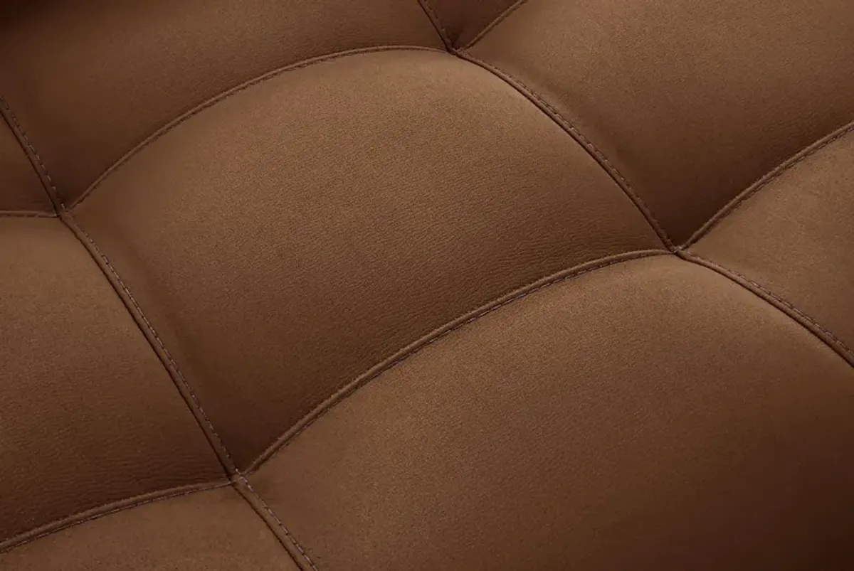 Milano Brown 4 Pc Sectional