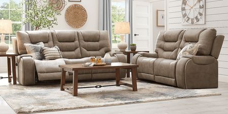 Laredo Springs Gray 7 Pc Living Room with Reclining Sofa