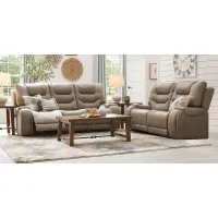 Laredo Springs Gray 7 Pc Living Room with Reclining Sofa