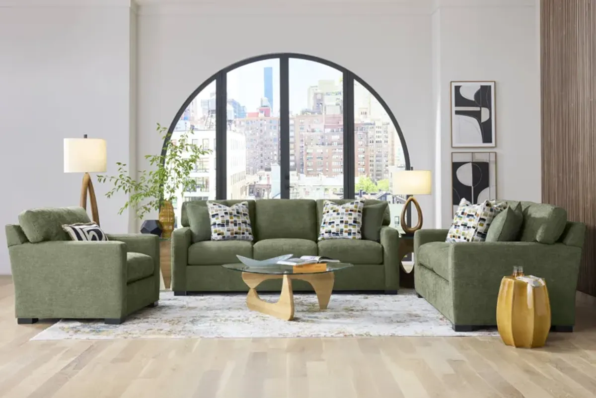 Harmonie Avocado 7 Pc Living Room