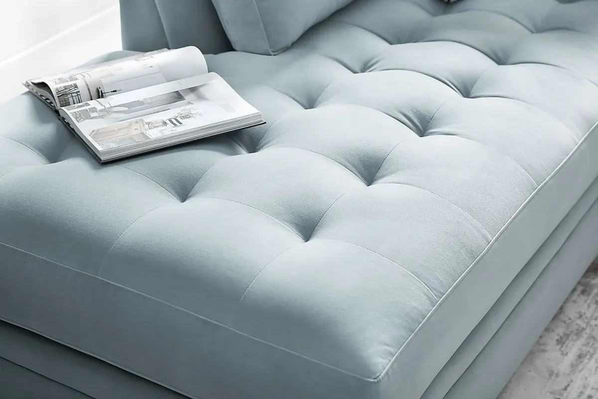 Harper Blue 2 Pc XL Sectional