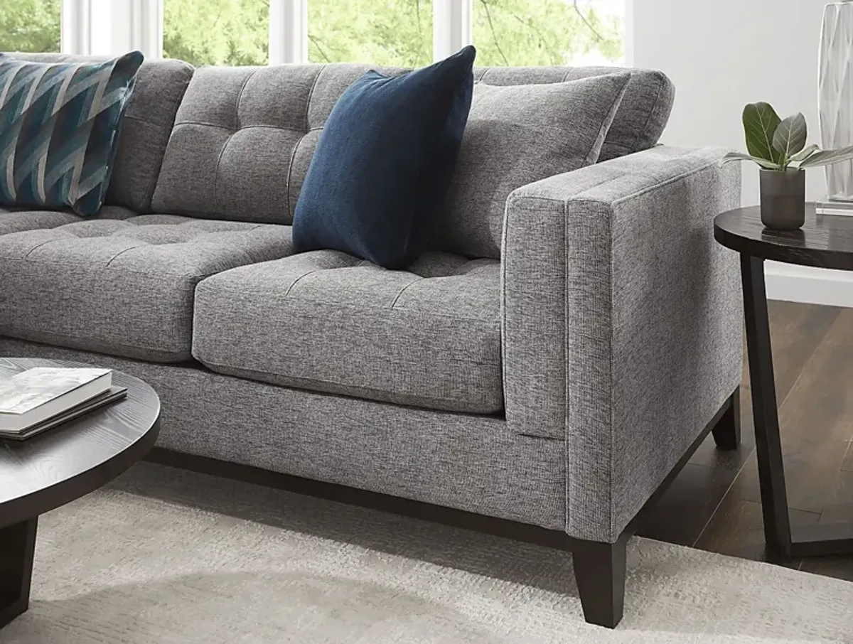 Chatham Gray 3 Pc Sectional