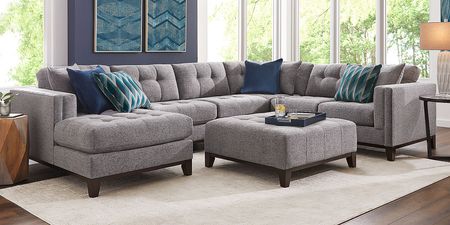 Chatham Gray 3 Pc Sectional
