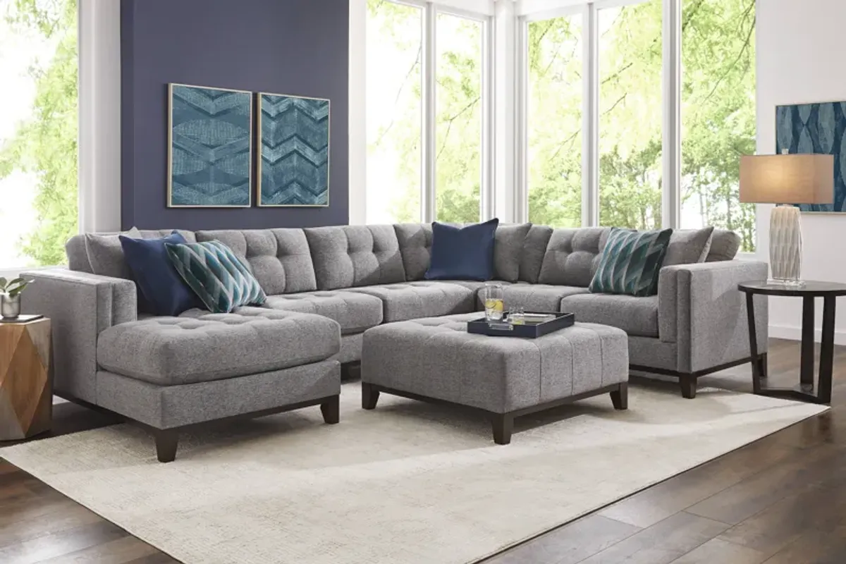 Chatham Gray 3 Pc Sectional