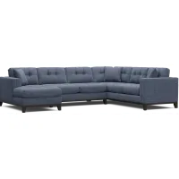 Chatham Navy 3 Pc Sectional