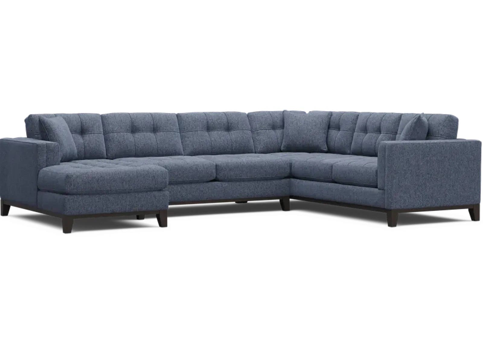 Chatham Navy 3 Pc Sectional