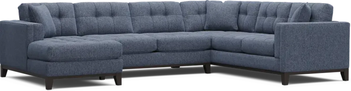 Chatham Navy 3 Pc Sectional