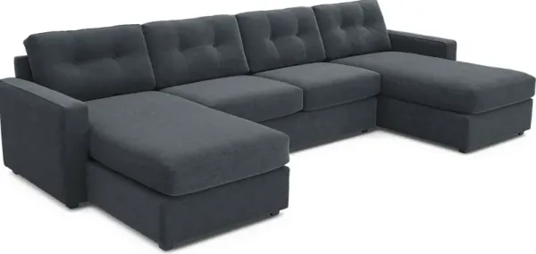 Indigo 3 Pc ModularOne Gel Foam Sleeper