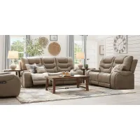 Laredo Springs Gray 8 Pc Living Room with Reclining Sofa