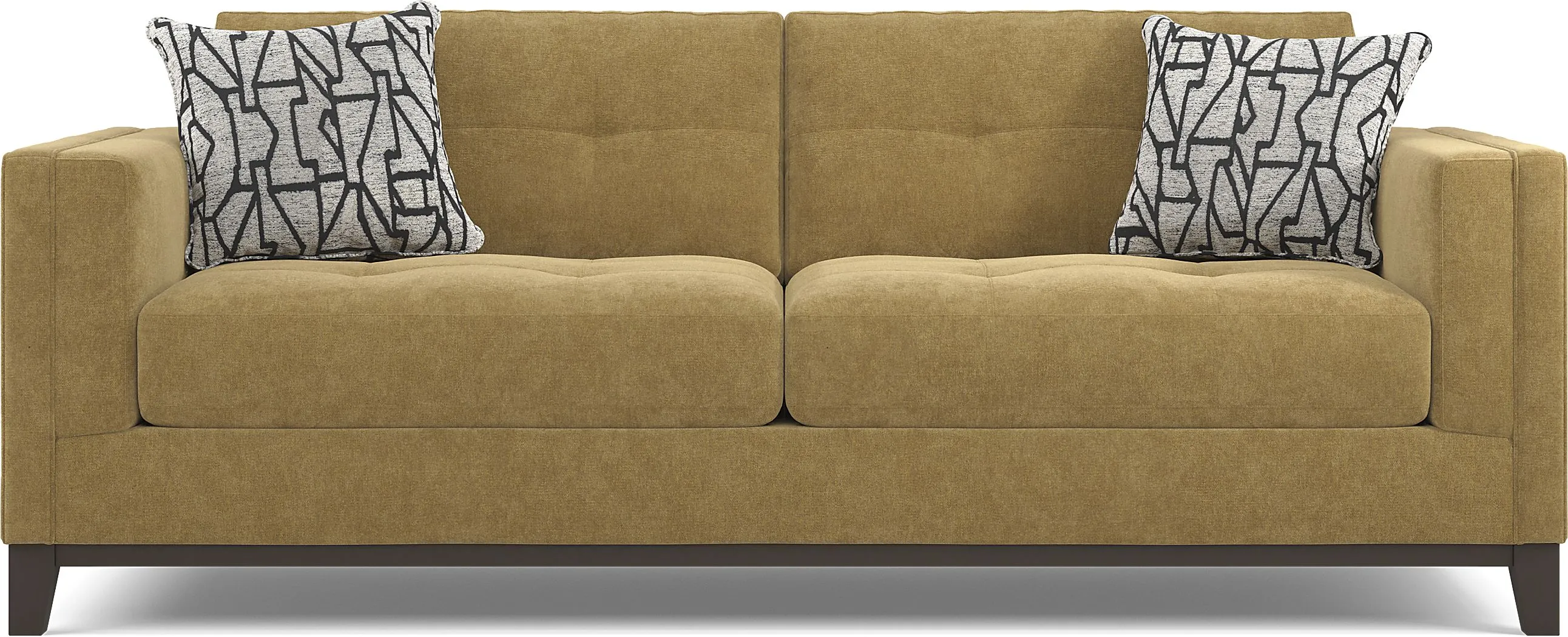 Cassina Court Caramel Brown Leather Sofa - Rooms To Go