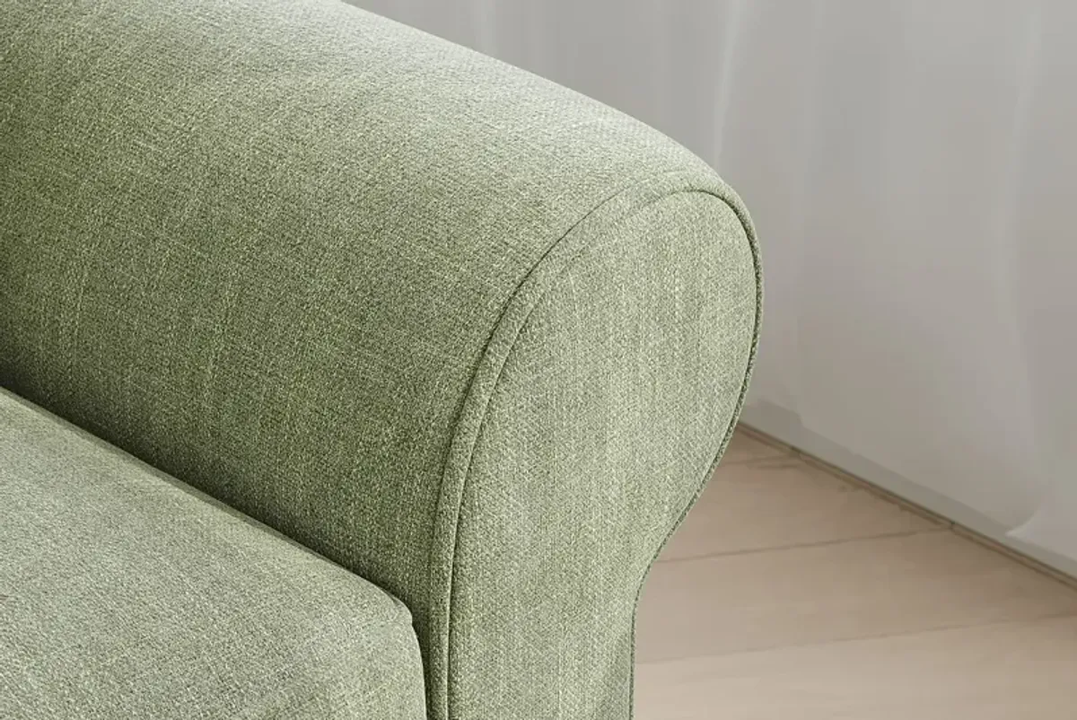 Bellingham Celadon Textured Chenille 2 Pc Living Room