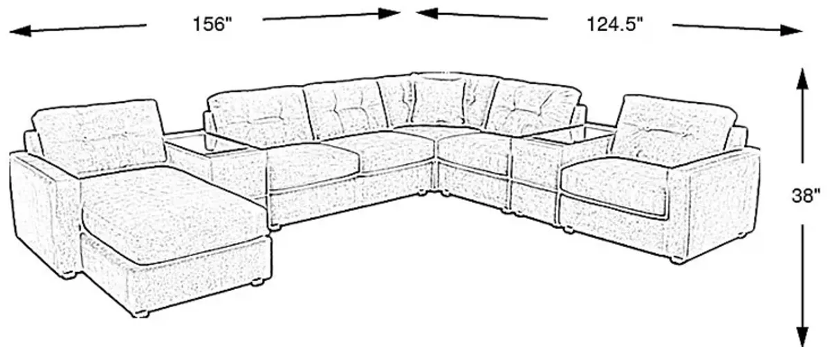 Oyster 7 Pc ModularOne Sleeper