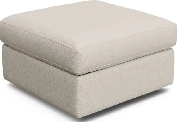 ModularOne Off-White Storage Bumper Ottoman