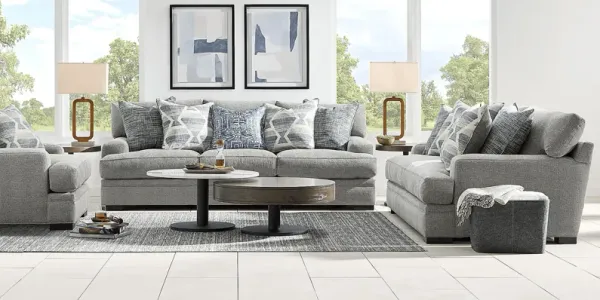 Bedford Park Gray 5 Pc Living Room