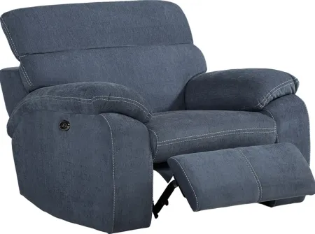 Crescent Place Navy Power Recliner