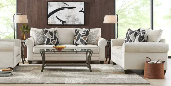 Salgado Beige 8 Pc Living Room